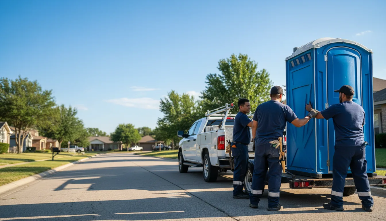 Portable Toilet Rental in Portland, PA near me